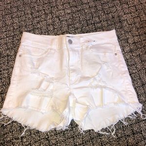 Express jean shorts